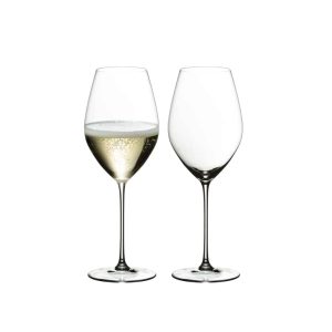 2 Verres Champagne Gamme Veritas