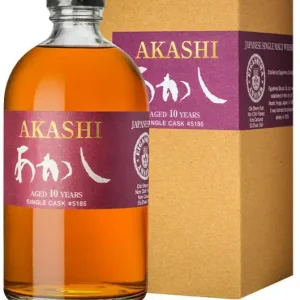 Akashi Single Malt 10 YO Sherry Cask – Invecchiato 10 Anni 50cl Coffret – Akashi White Oak Distillery